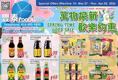 FoodyMart (Warden) Flyer March 27 to April 2