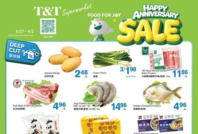 T&T Supermarket (BC) Flyer March 27 to April 2