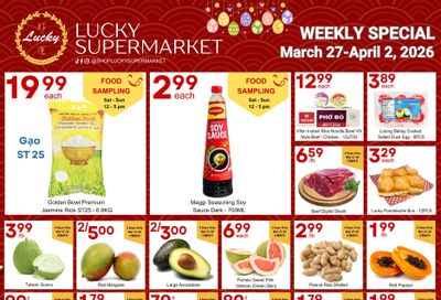 Lucky Supermarket (Winnipeg) Flyer March 27 to April 2