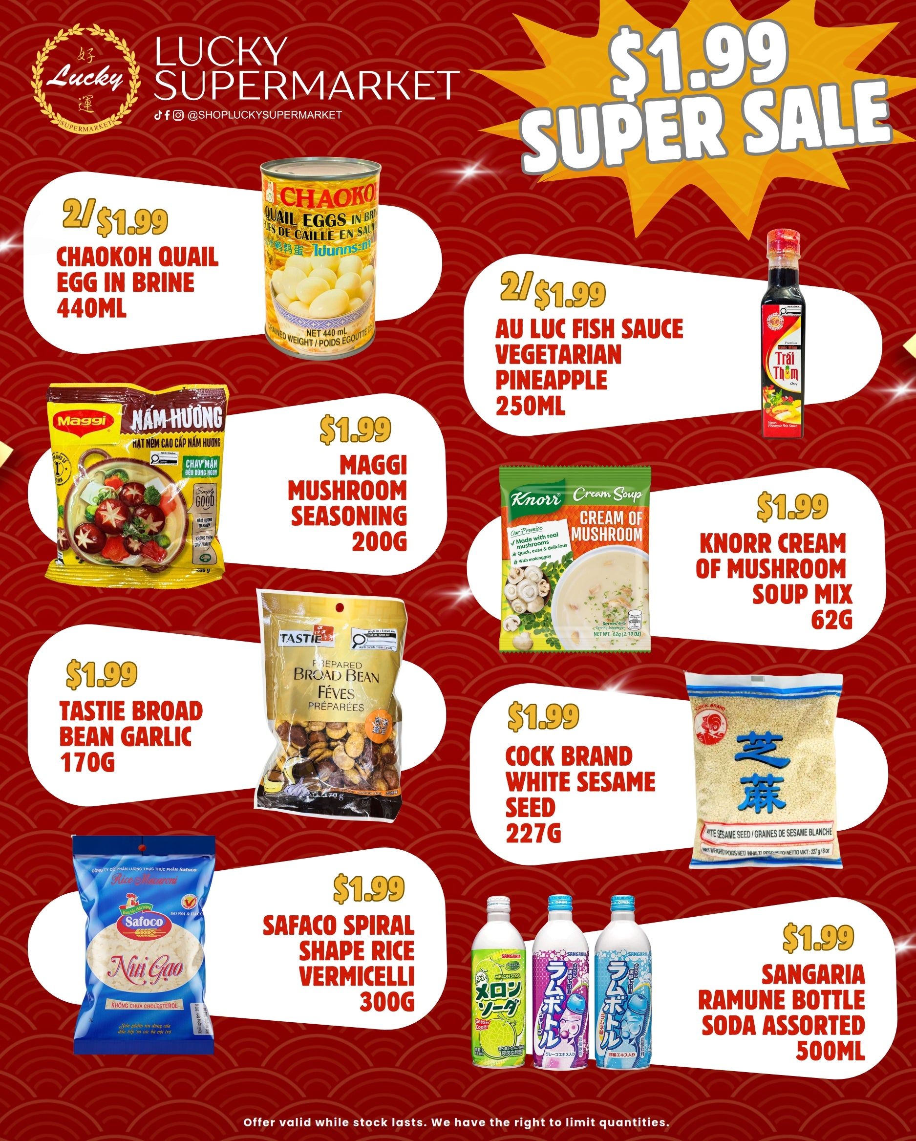 Lucky Supermarket (Winnipeg) Flyer March 27 to April 2