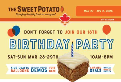 The Sweet Potato Flyer March 27 to April 2