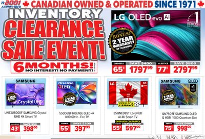 2001 Audio Video Flyer March 27 to April 2