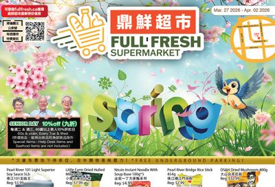 Full Fresh Supermarket Flyer March 27 to April 2
