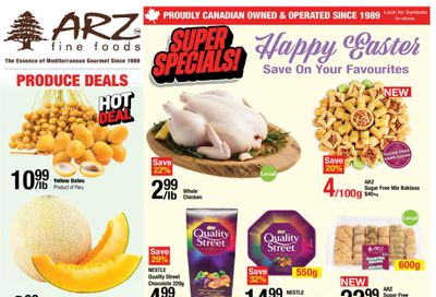 Arz Fine Foods Flyer March 27 to April 1