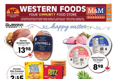 Western Foods Flyer March 27 to April 2 
