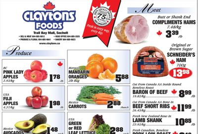 Claytons Heritage Market Flyer March 27 to April 2