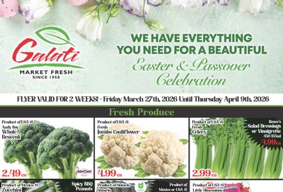 Galati Market Fresh Flyer March 27 to April 9