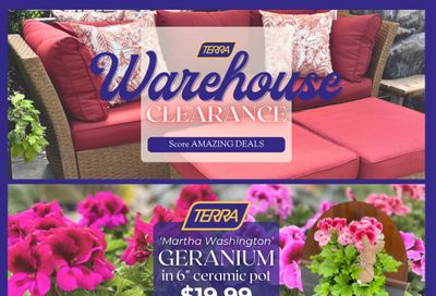 Terra Greenhouses Flyer March 27 to April 2