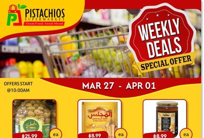 Pistachios Supermarket Flyer March 26 to April 1
