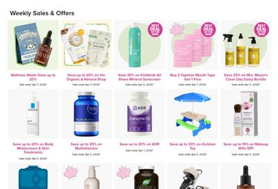 Well.ca Weekly Sales March 30 to April 5