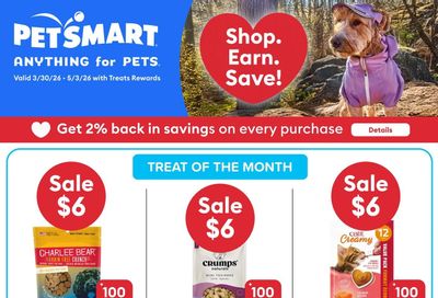 PetSmart Flyer March 30 to May 3