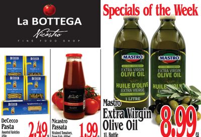 La Bottega Nicastro Fine Foods Flyer March 30 to April 12