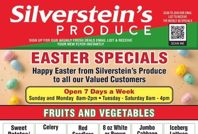 Silverstein's Produce Flyer March 31 to April 4