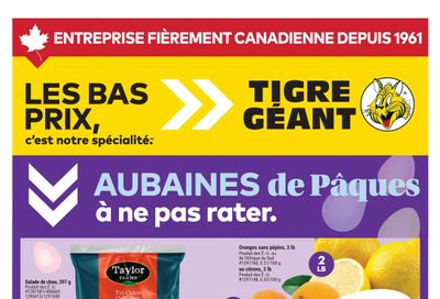 Tigre Géant Flyer April 1 to 7