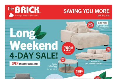 The Brick Flyer March 31 to April 16