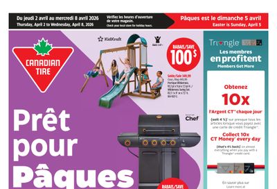 Canadian Tire (QC) Flyer April 2 to 8