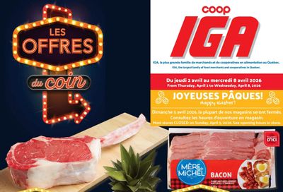 Coop IGA (QC) Flyer April 2 to 8