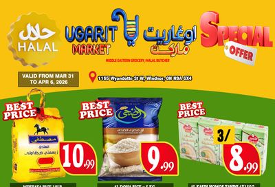 Ugarit Market Flyer March 31 to April 6
