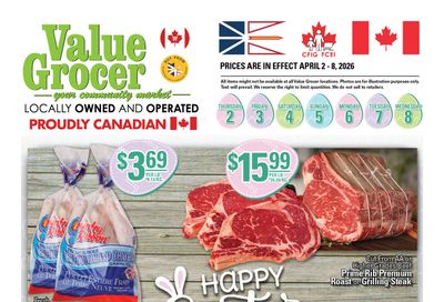 Value Grocer Flyer April 2 to 8