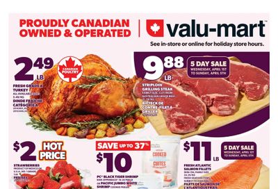 Valu-mart Flyer April 2 to 8