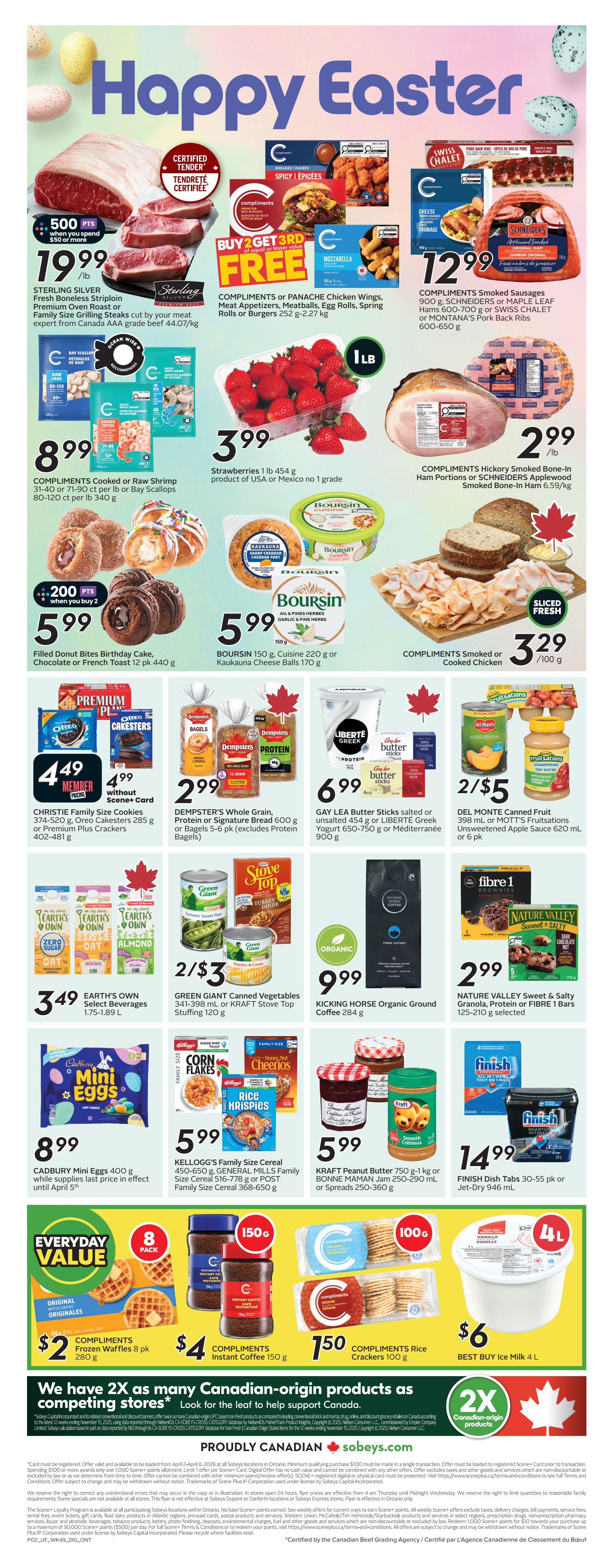 Sobeys Urban Fresh Flyer April 2 to 8