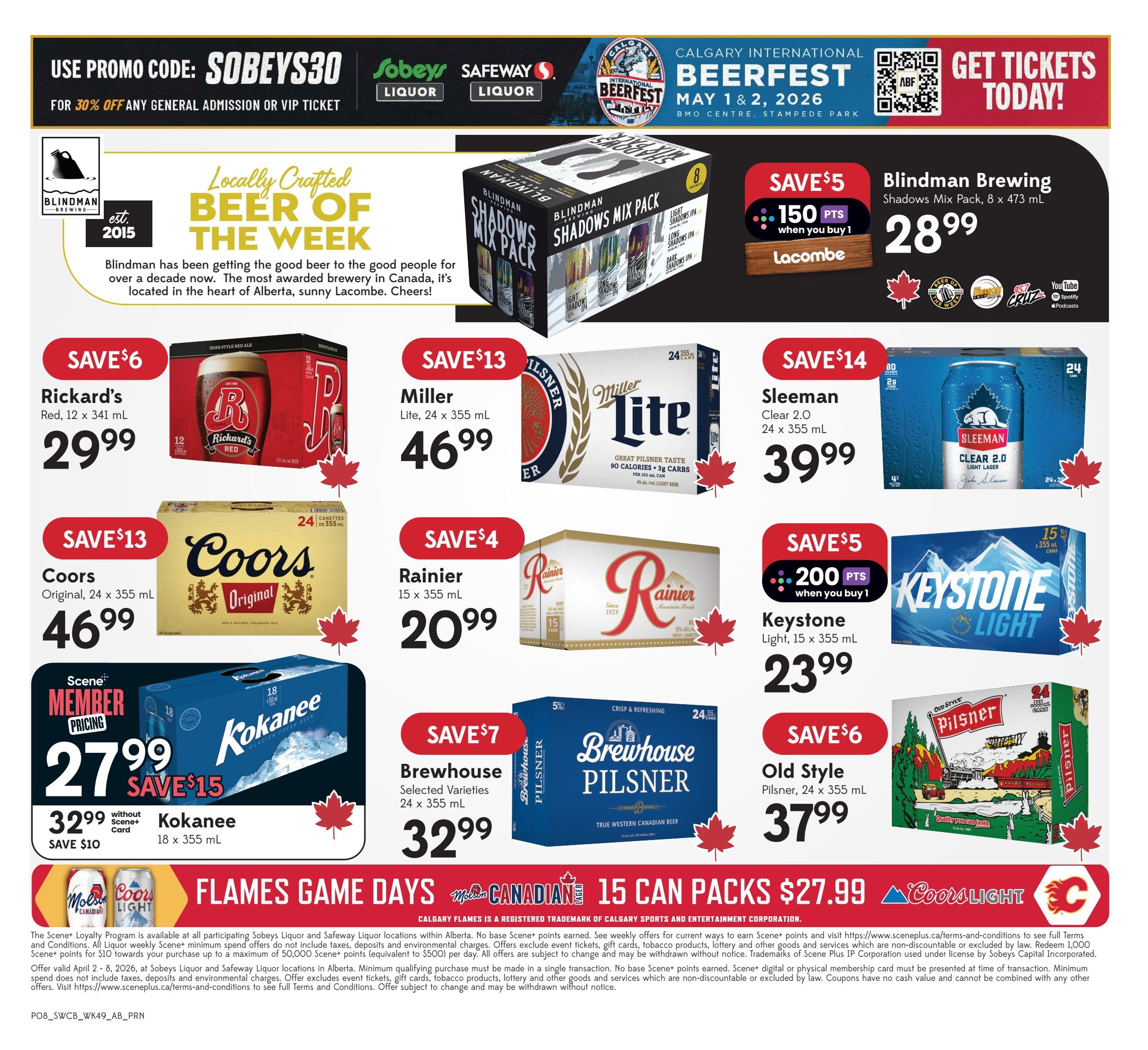 Sobeys/Safeway (AB) SWCB Flyer April 2 to 8