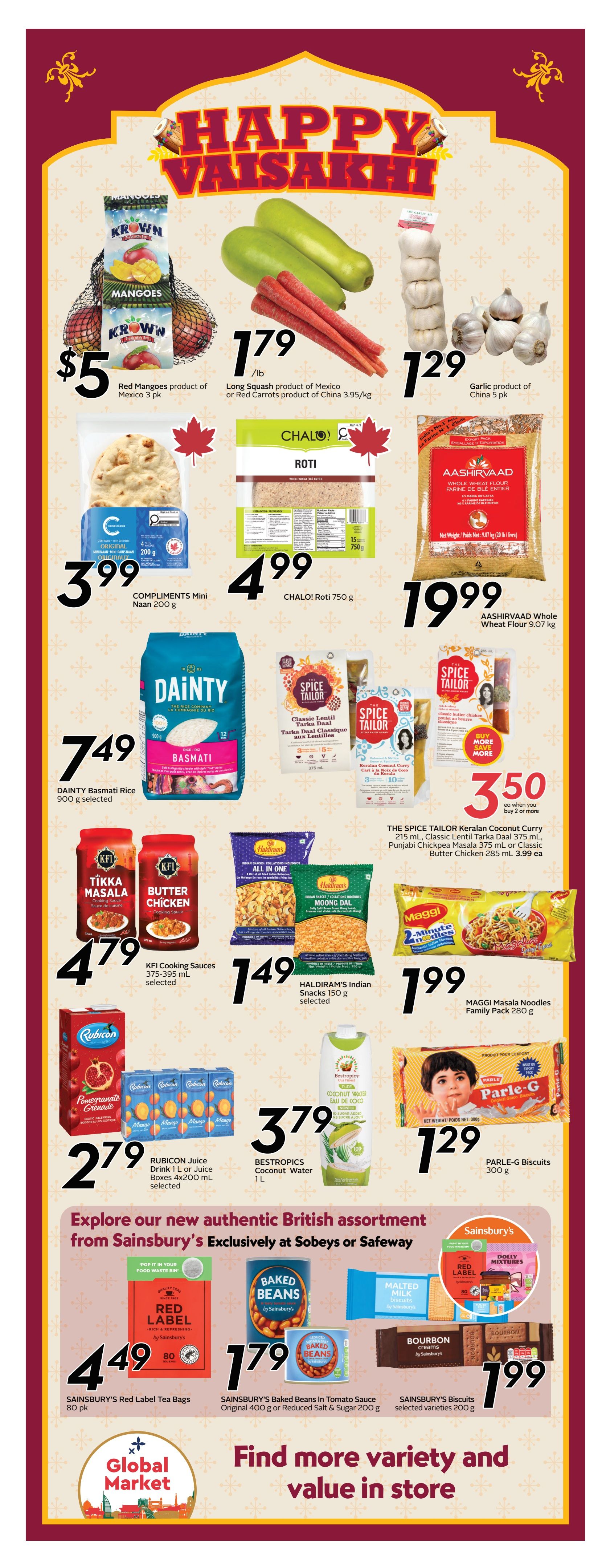 Sobeys/Safeway (SK & MB) Flyer April 2 to 8