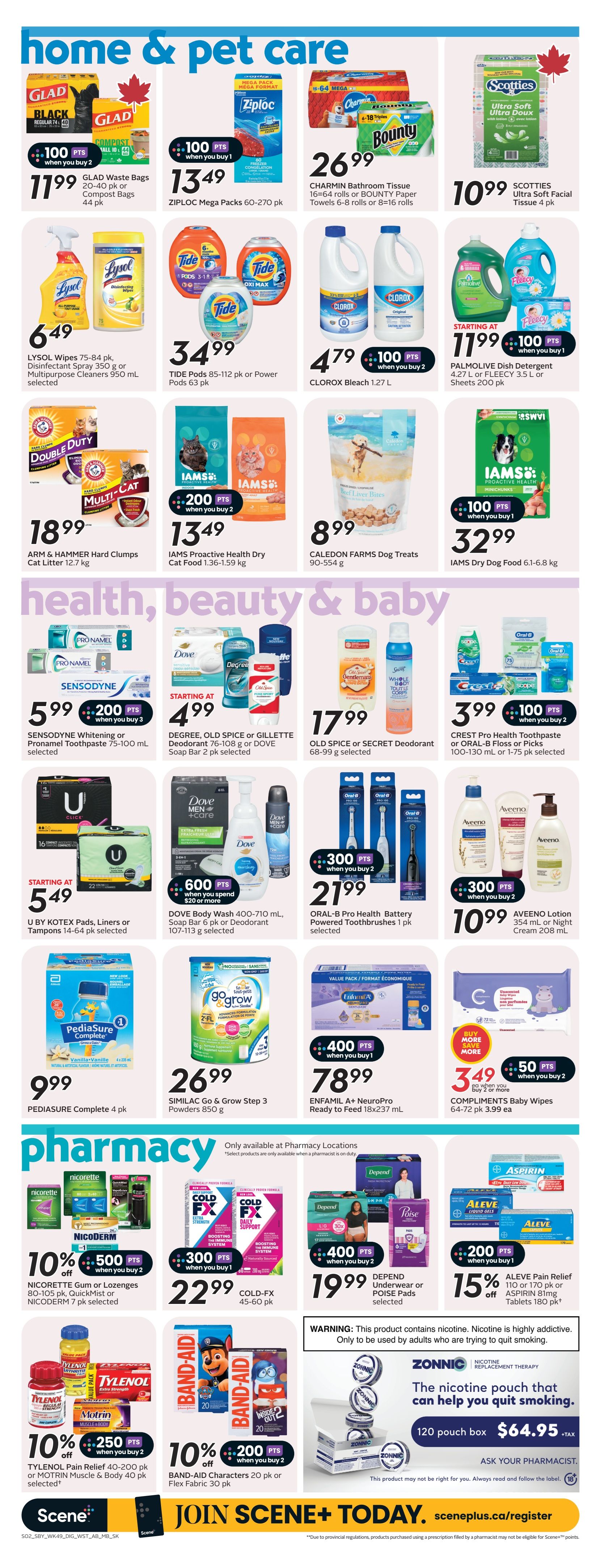 Sobeys/Safeway (SK & MB) Flyer April 2 to 8