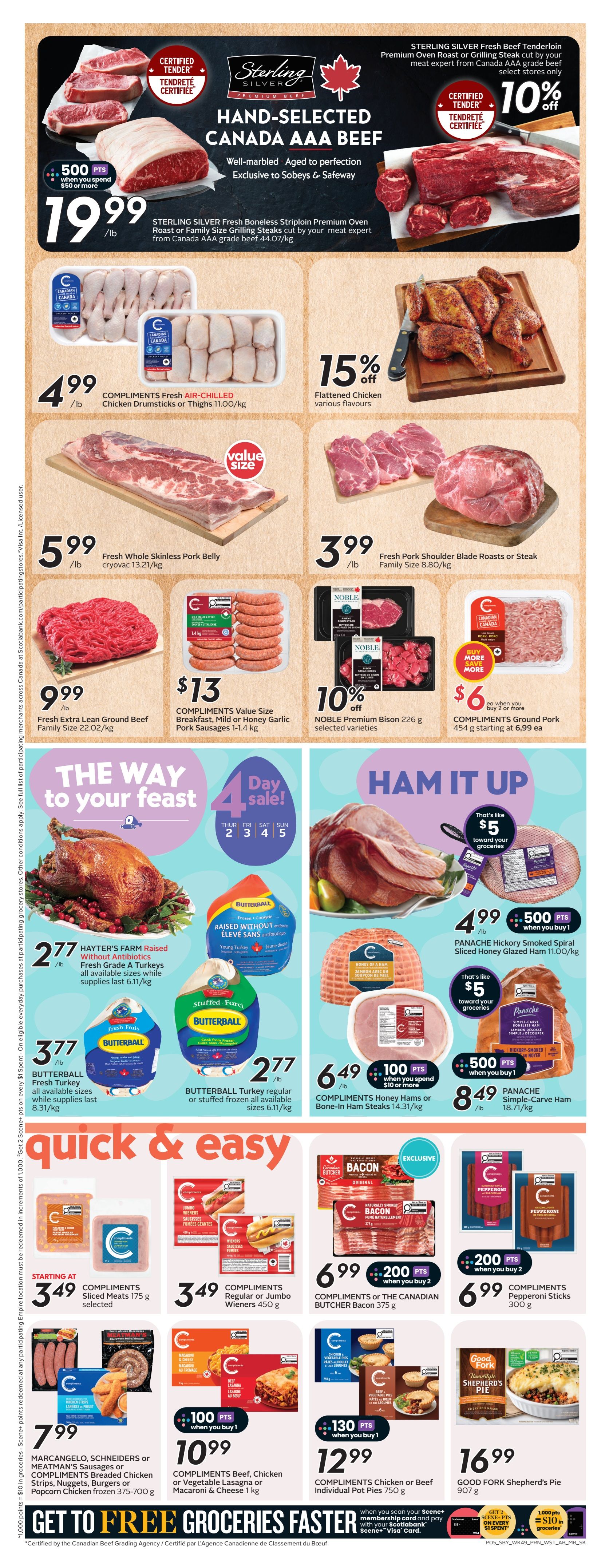 Sobeys/Safeway (SK & MB) Flyer April 2 to 8
