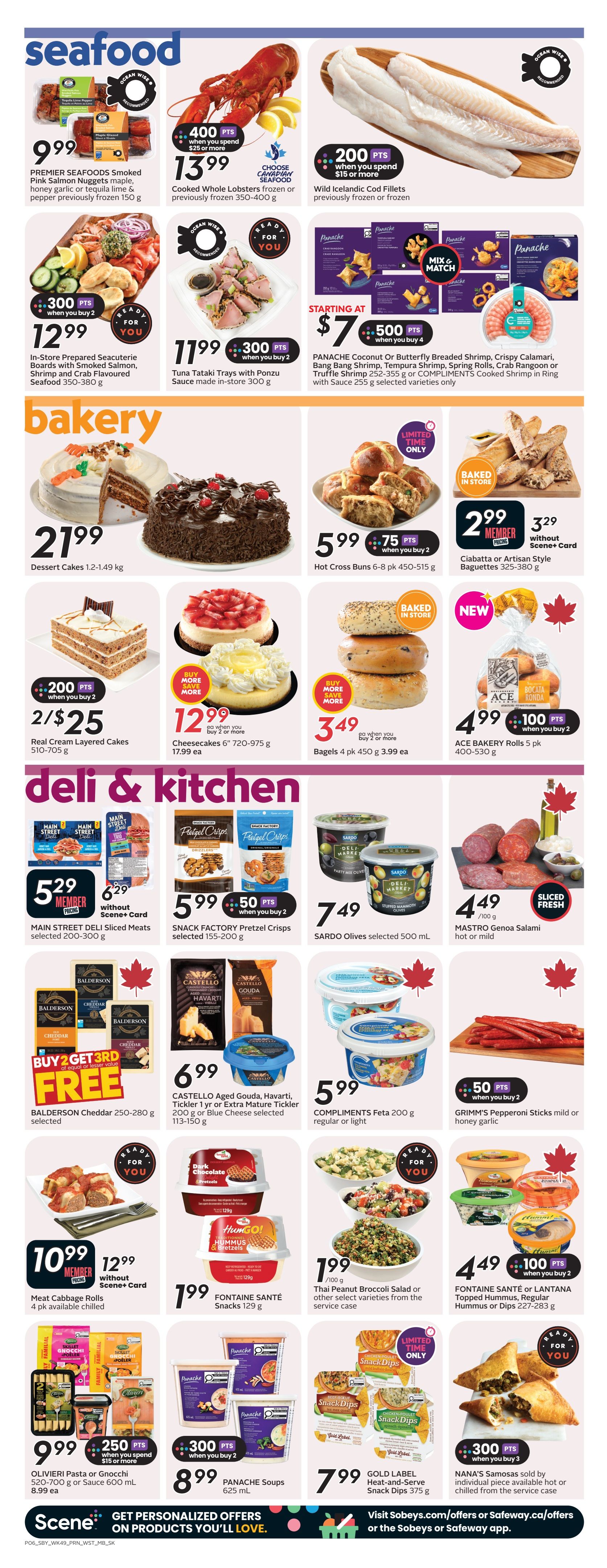 Sobeys/Safeway (SK & MB) Flyer April 2 to 8