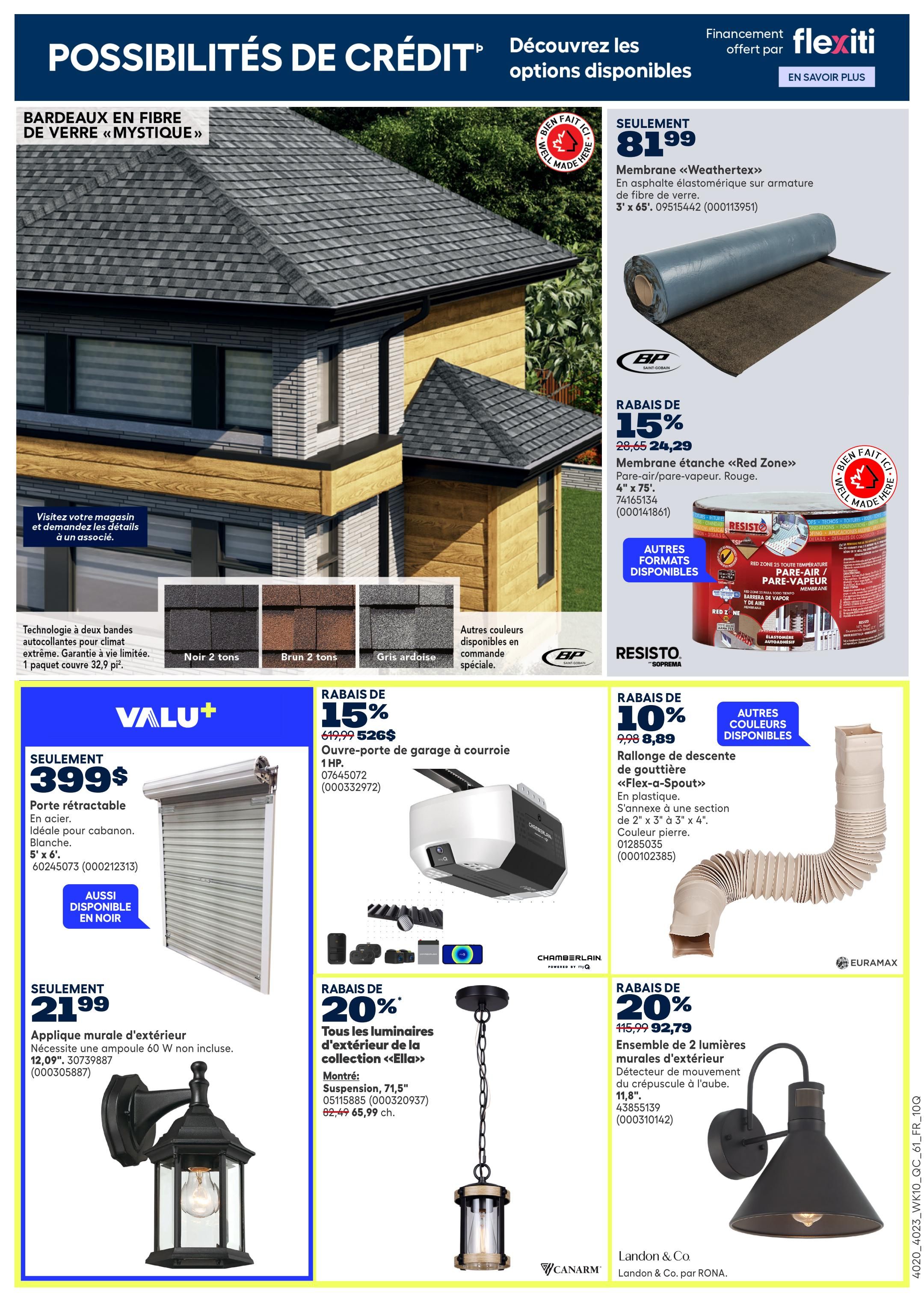 Rona & Rona+ (QC) Flyer April 2 to 8
