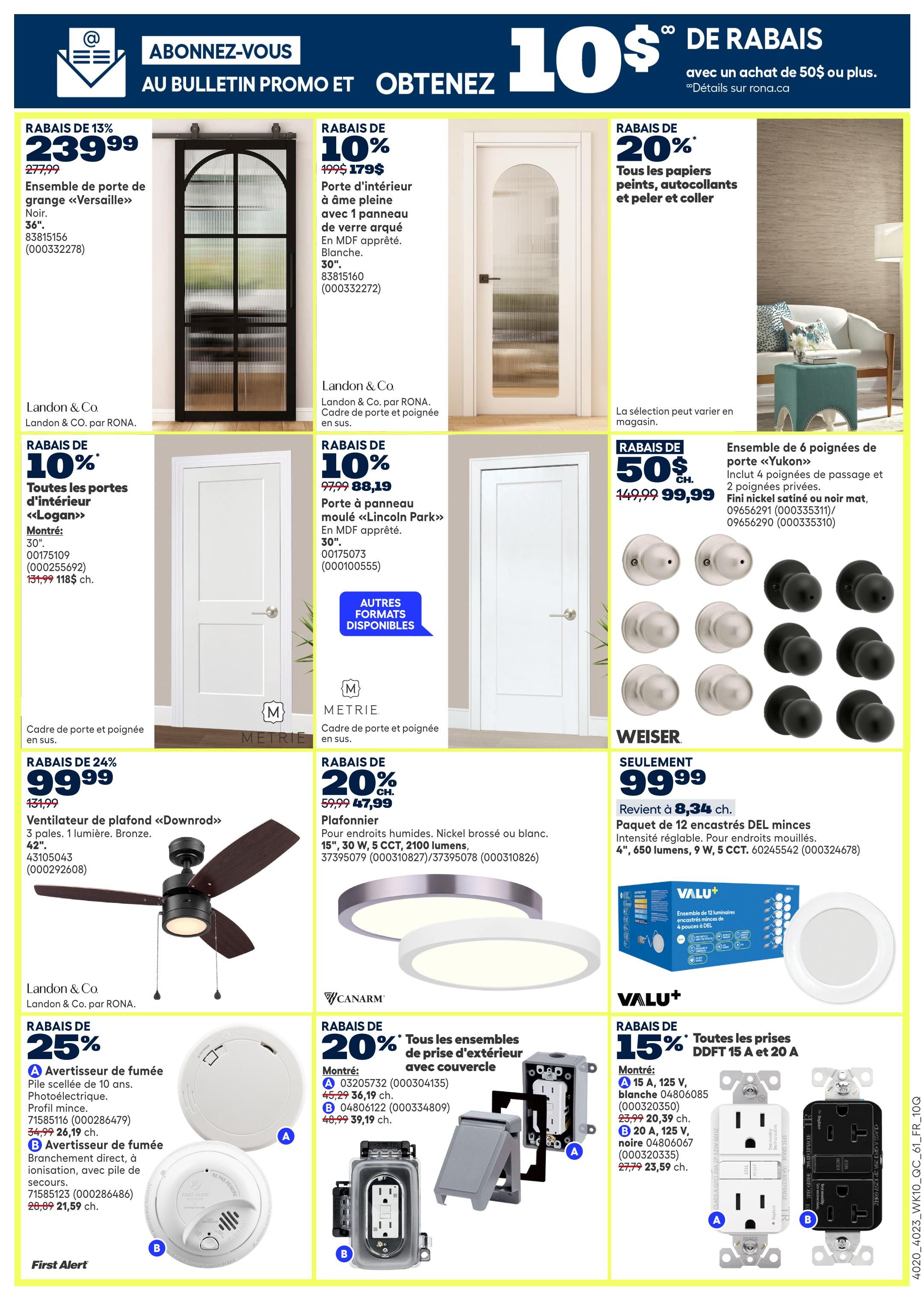 Rona & Rona+ (QC) Flyer April 2 to 8