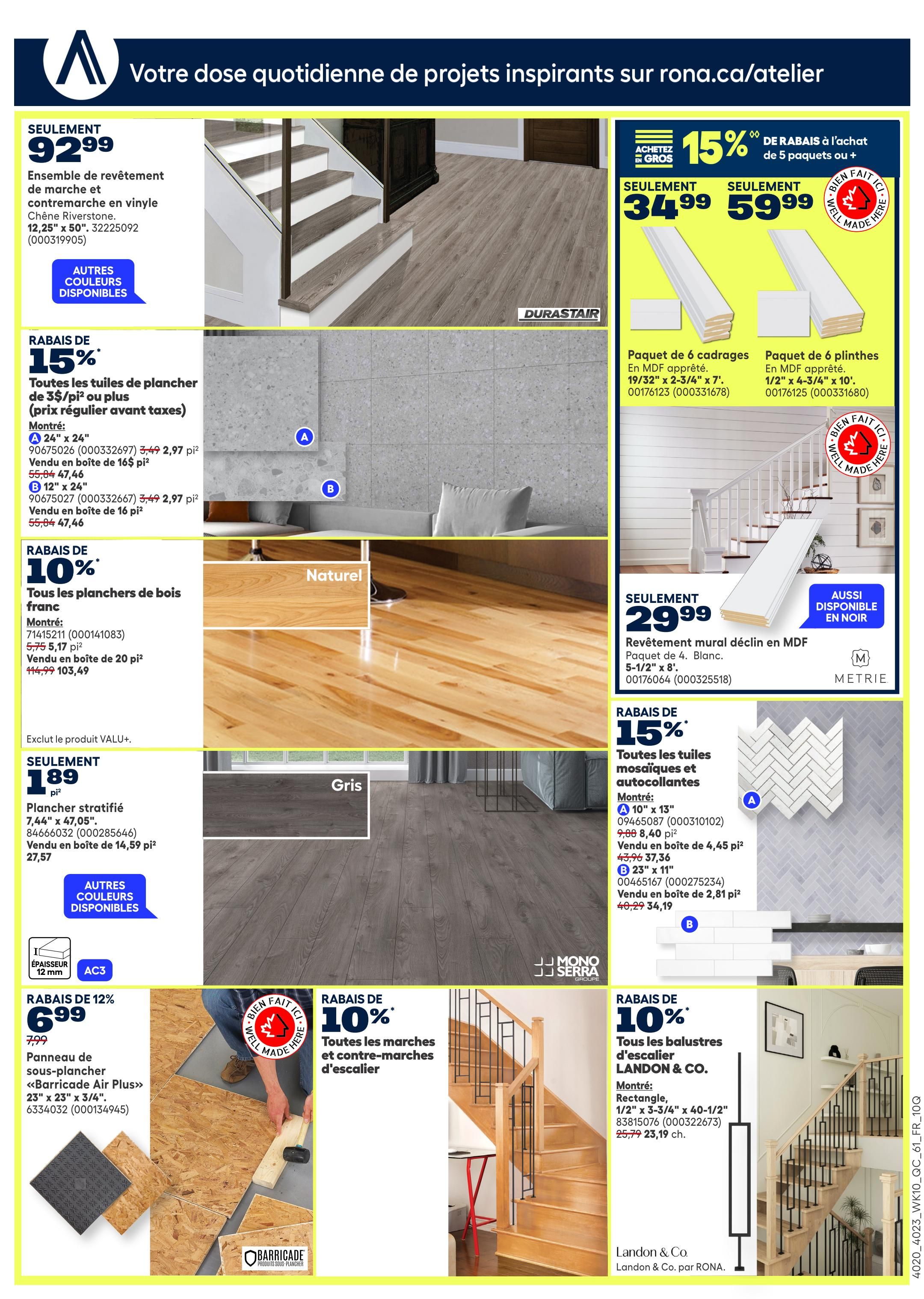 Rona & Rona+ (QC) Flyer April 2 to 8