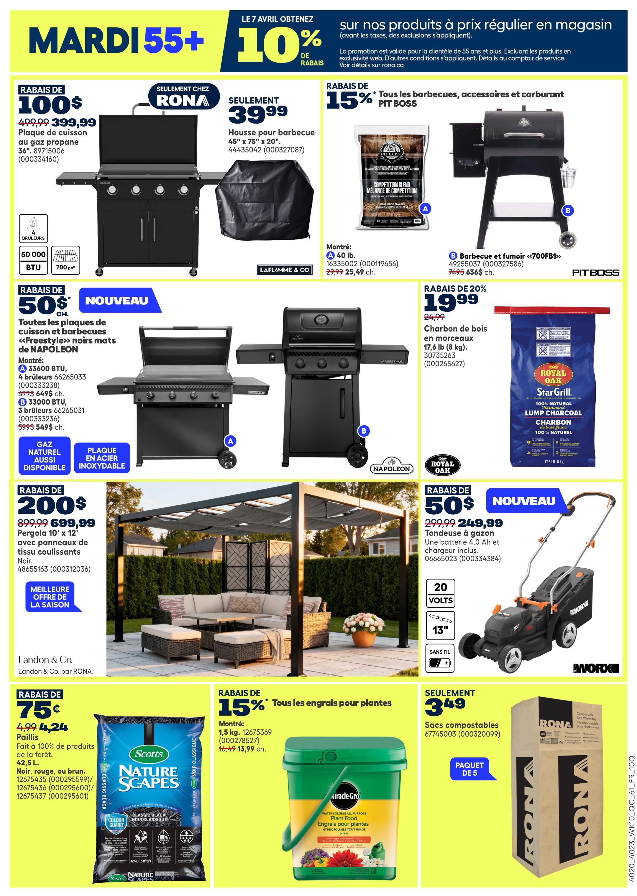 Rona & Rona+ (QC) Flyer April 2 to 8