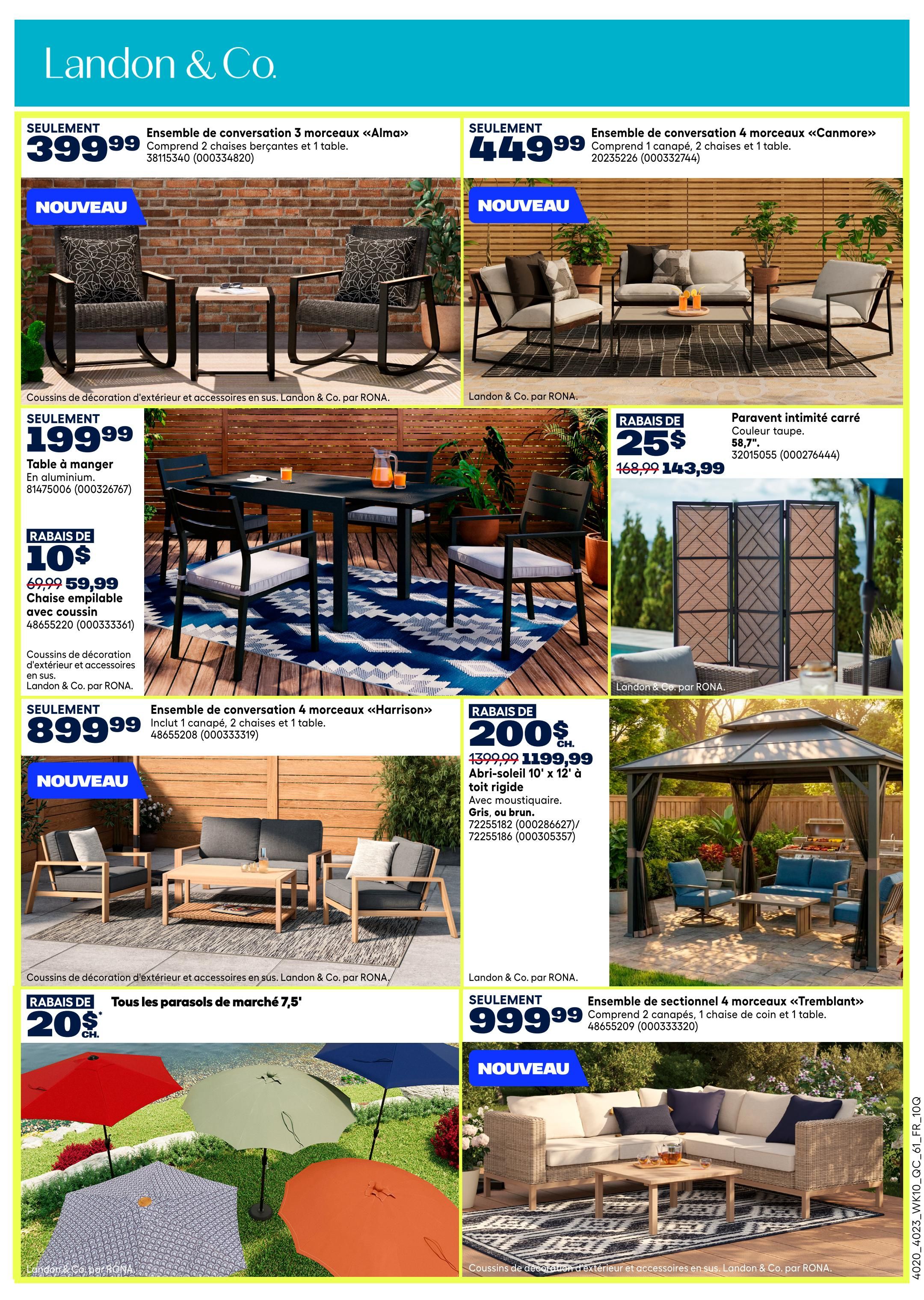 Rona & Rona+ (QC) Flyer April 2 to 8