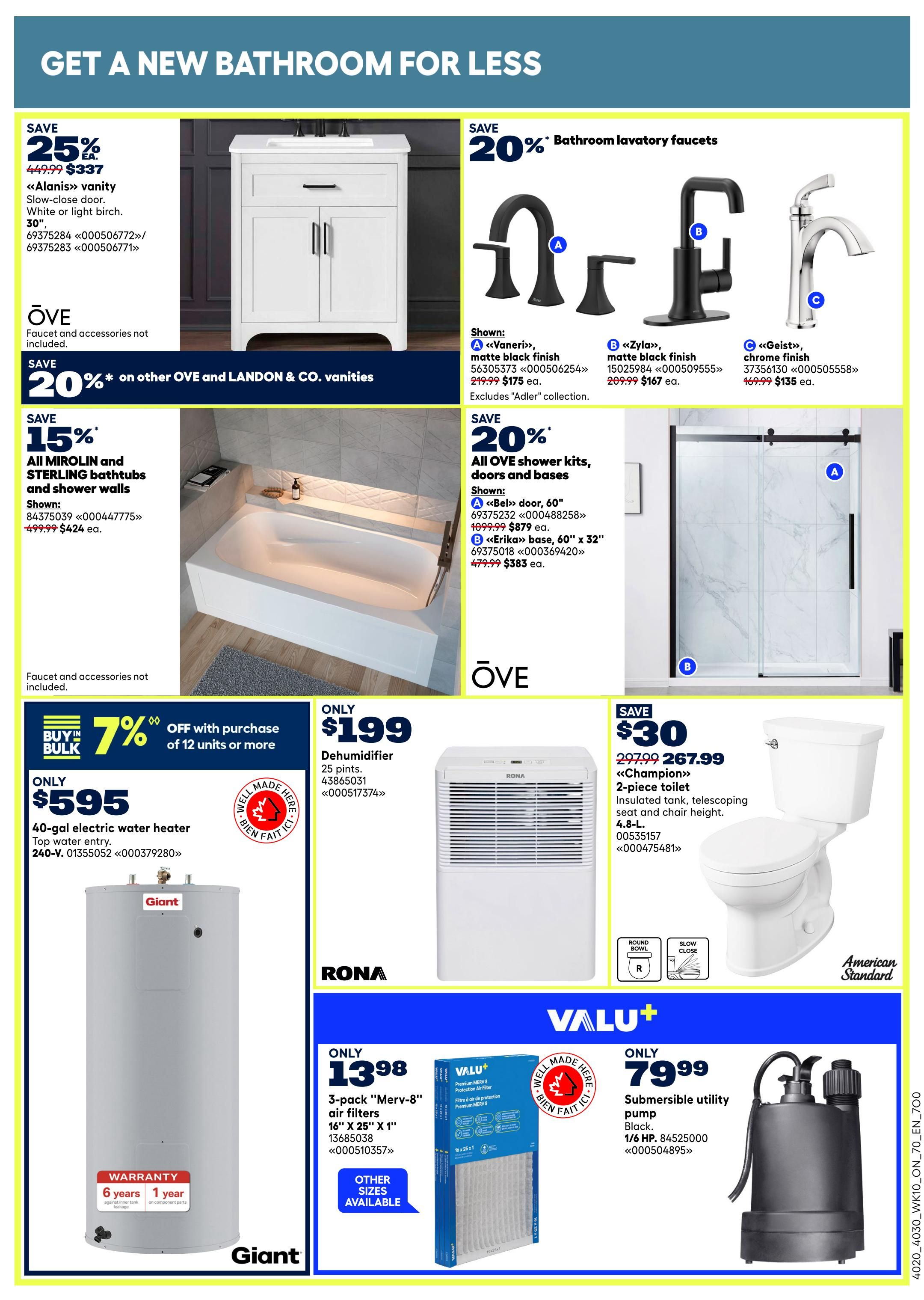 Rona & Rona+ (ON) Flyer April 2 to 8
