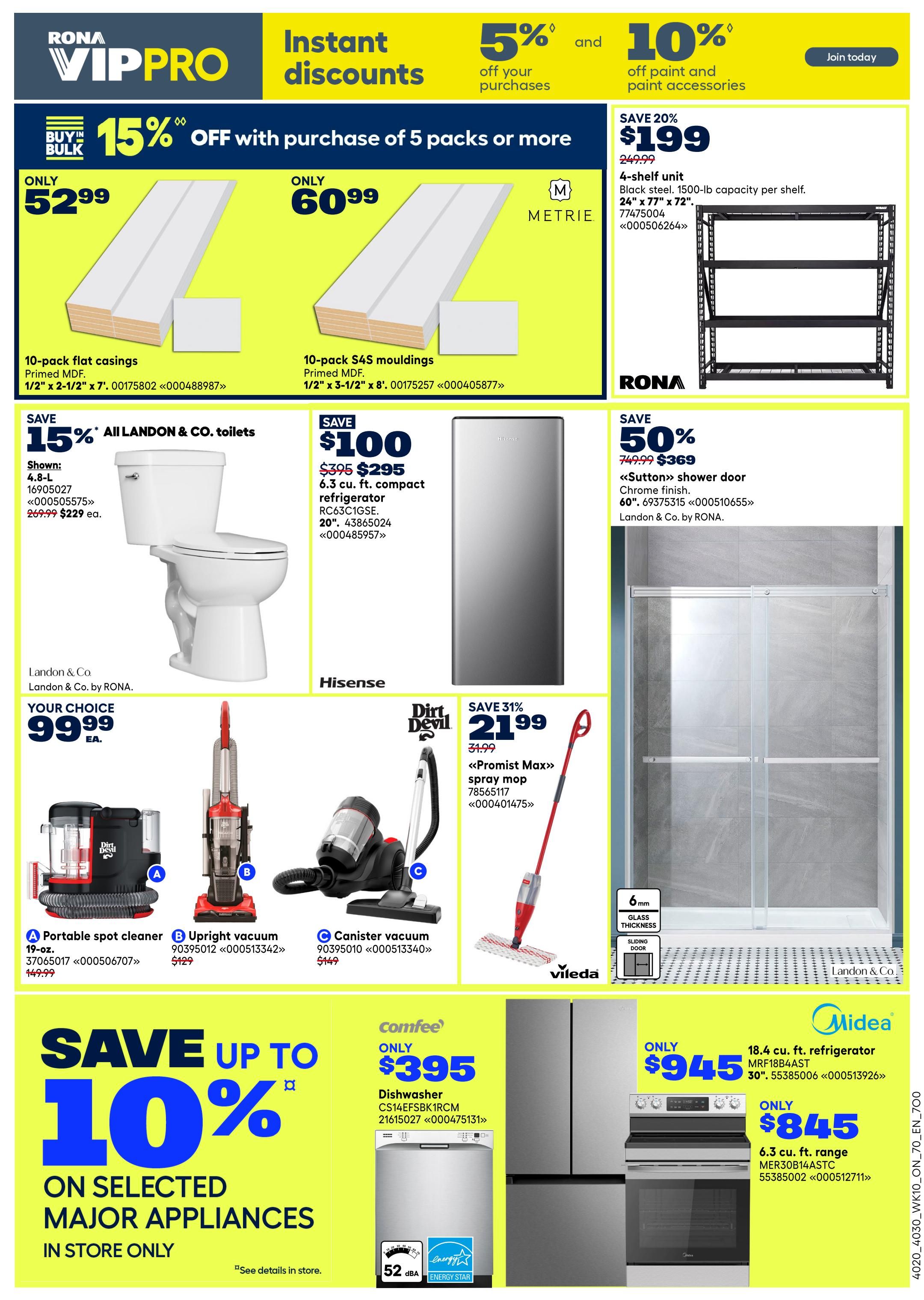 Rona & Rona+ (ON) Flyer April 2 to 8