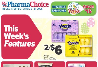 PharmaChoice (BC, AB, SK & MB) Flyer April 2 to 8