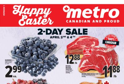 Metro (ON) Flyer April 2 to 8