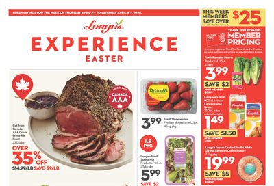 Longo's Flyer April 2 to 4