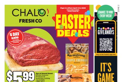 Chalo! FreshCo (ON) Flyer April 2 to 8