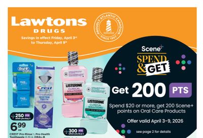 Lawtons Drugs (NS) Flyer April 3 to 9