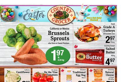 Country Grocer Flyer April 3 to 9