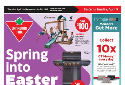 Canadian Tire (West) Flyer April 3 to 9