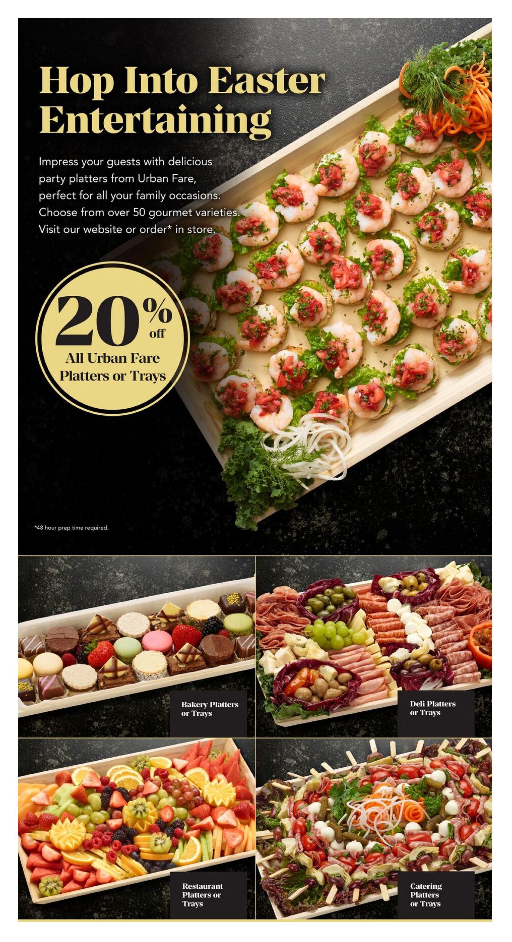 Urban Fare Flyer April 2 to 8