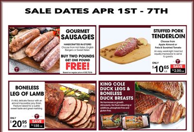 T-Bone's Flyer April 1 to 7