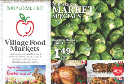 Village Food Markets Flyer April 1 to 7