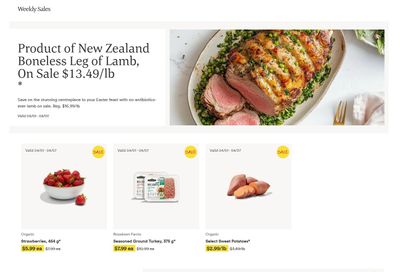 Whole Foods Market (ON) Flyer April 1 to 7