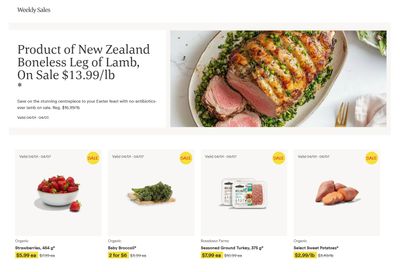 Whole Foods Market (West) Flyer April 1 to 7