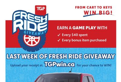 TGP The Grocery People Flyer April 2 to 8